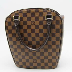 Louis Vuitton Damier Saria Sauer Shoulder Bag Brown